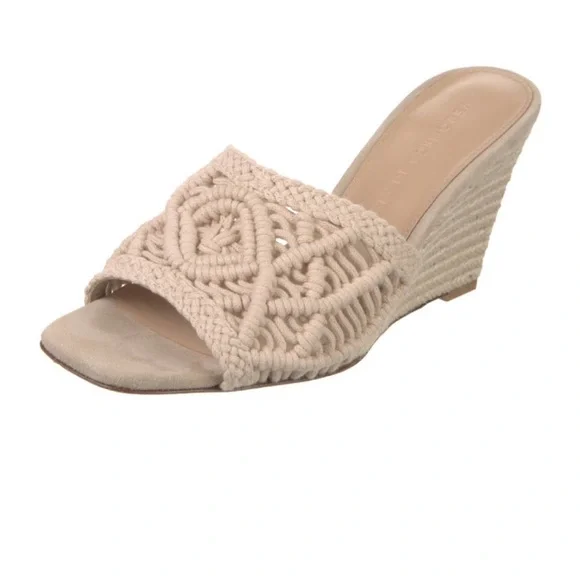 Veronica Beard Women Ezrah Macrame Espadrille Wedge - Picture 3 of 6
